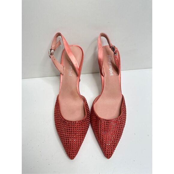 Jeffrey Campbell Pumps Womens Size 6 Slingback Pointed Toe in Rose - Picture 4 of 10